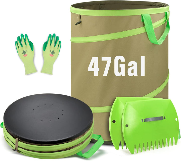 Colwelt 47-Gal Collapsible Garden Bag