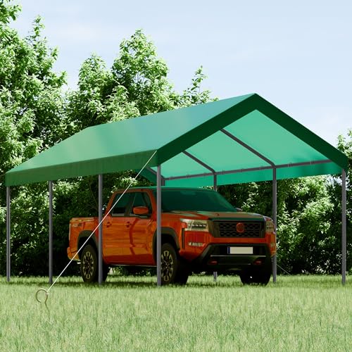 10x20 Ft Shintenchi Heavy-Duty Carport