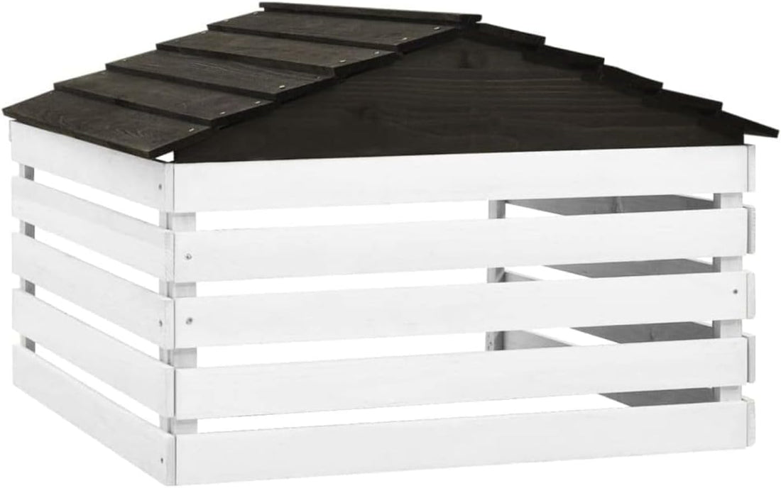 Wooden Robotic Lawn Mower Garage Shelter