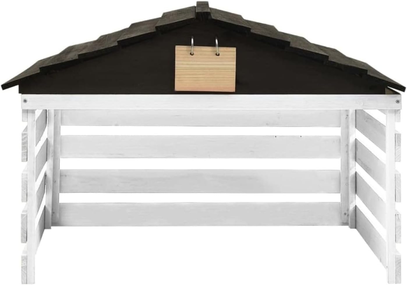 Wooden Robotic Lawn Mower Garage Shelter