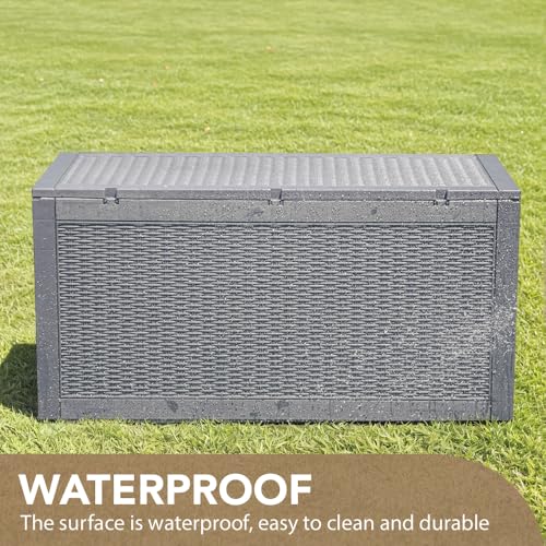 Devoko 100-Gallon Resin Deck Box