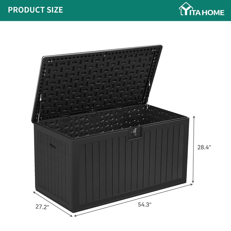 YITAHOME 260-Gallon Double-Wall Deck Box