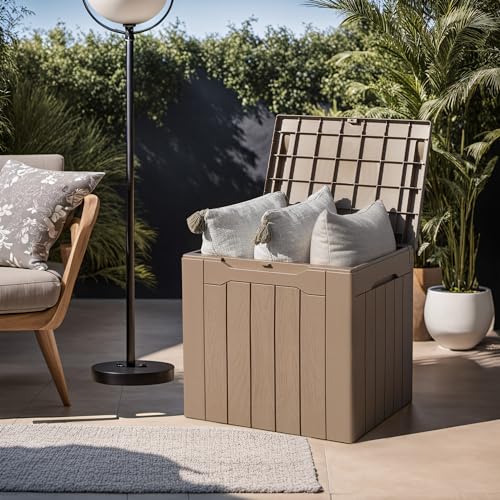 Devoko 100-Gallon Resin Deck Box