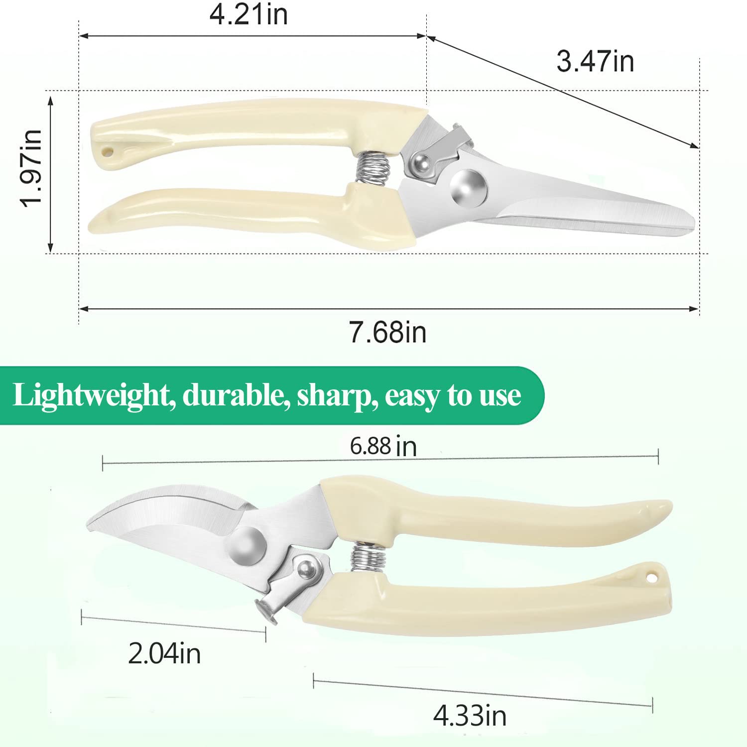 German Steel Pruning Shears