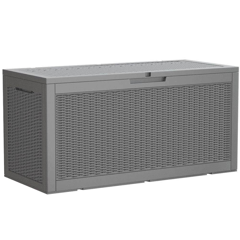 Devoko 100-Gallon Resin Deck Box