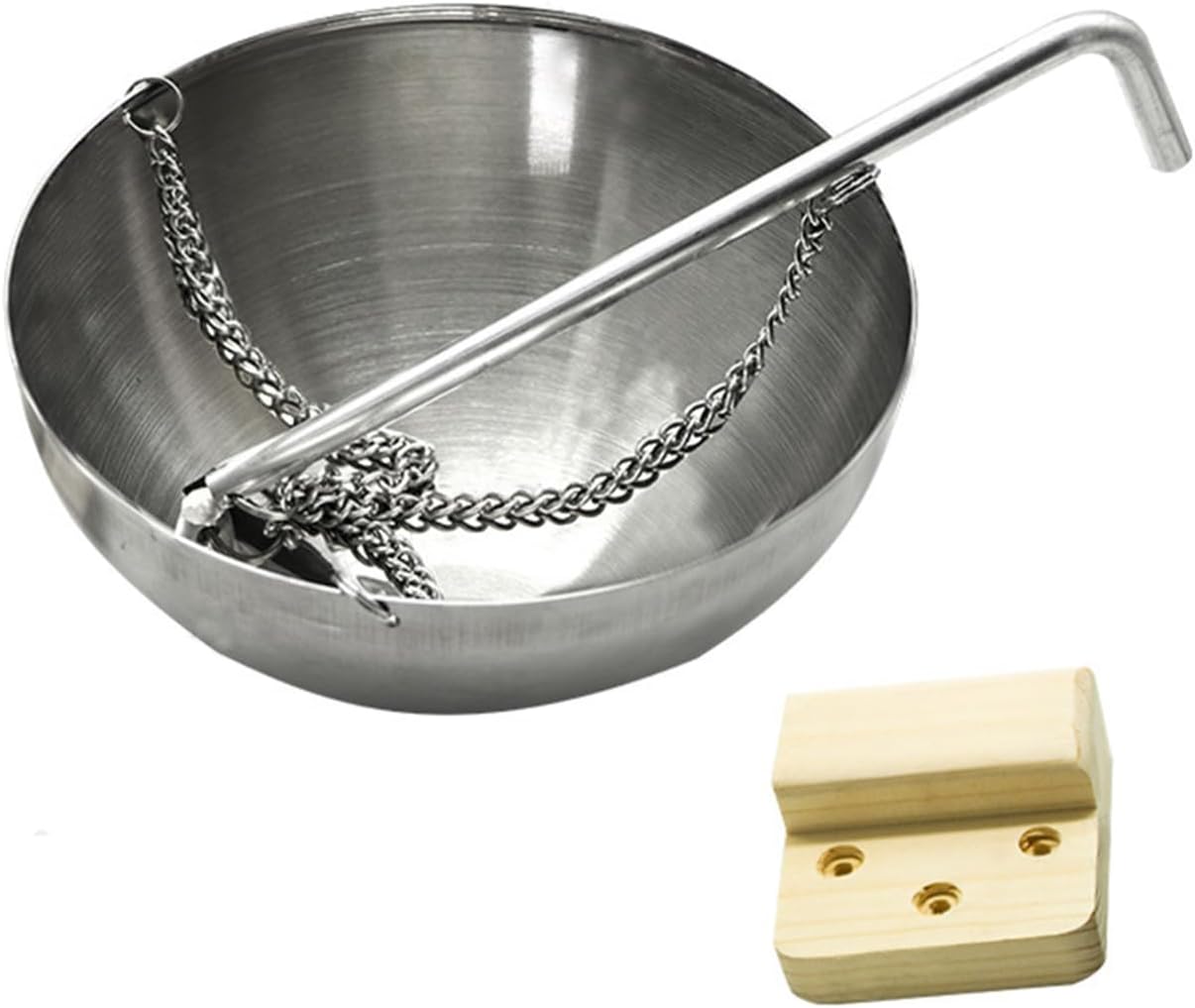 Stainless Steel Sauna Oil Bowl 12cm
