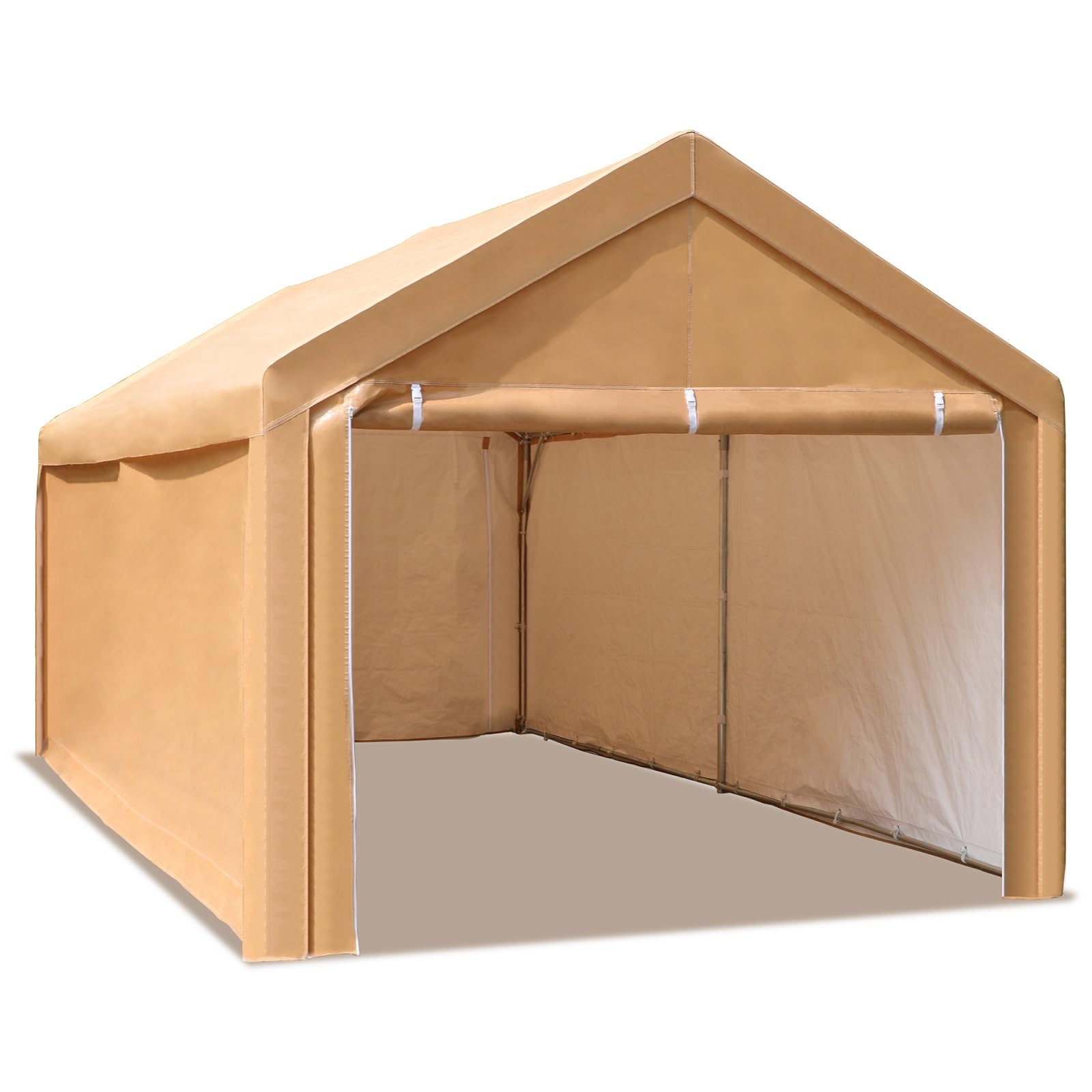 10x20 Ft Sophia & William Heavy-Duty Carport