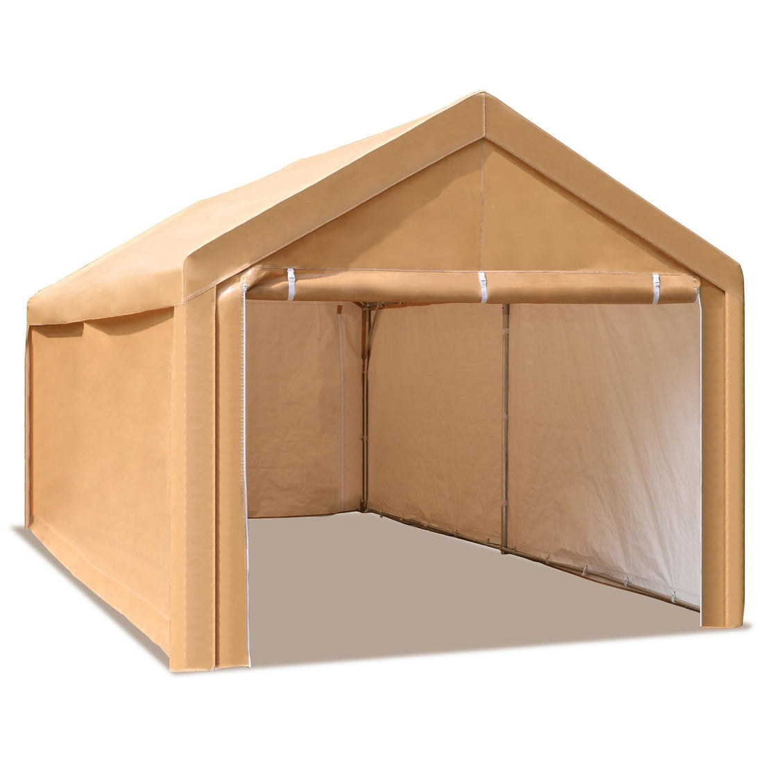10x20 Ft Sophia & William Heavy-Duty Carport