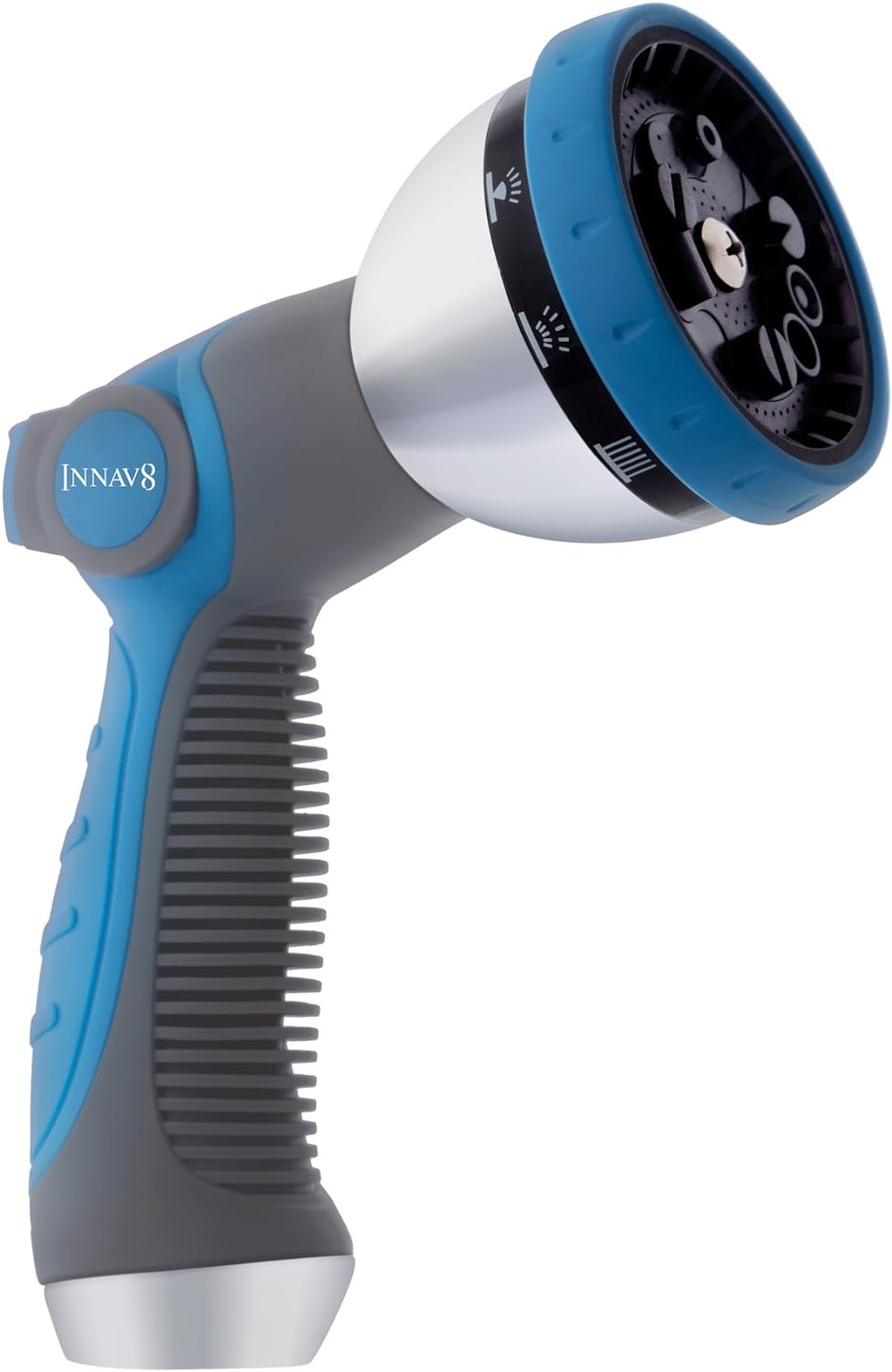 "INNAV8 Hose Nozzle – 10 Patterns, Easy Thumb Control"