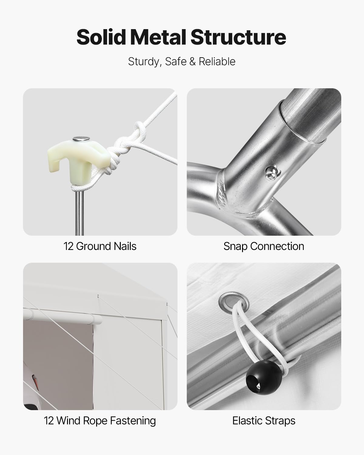 10x20 Ft VEVOR Heavy-Duty Carport