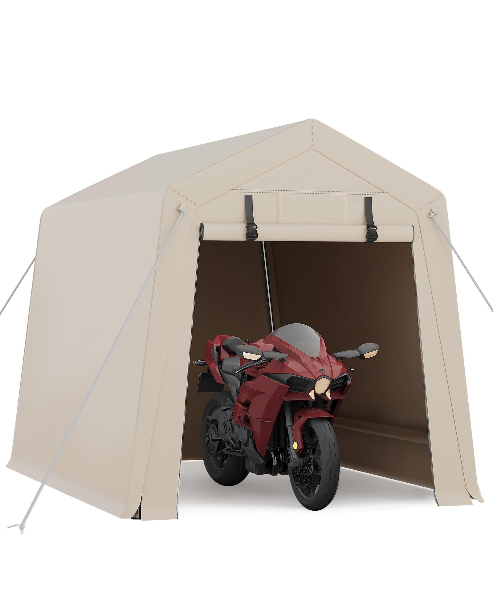 6x8 Ft Heavy-Duty Carport Tent