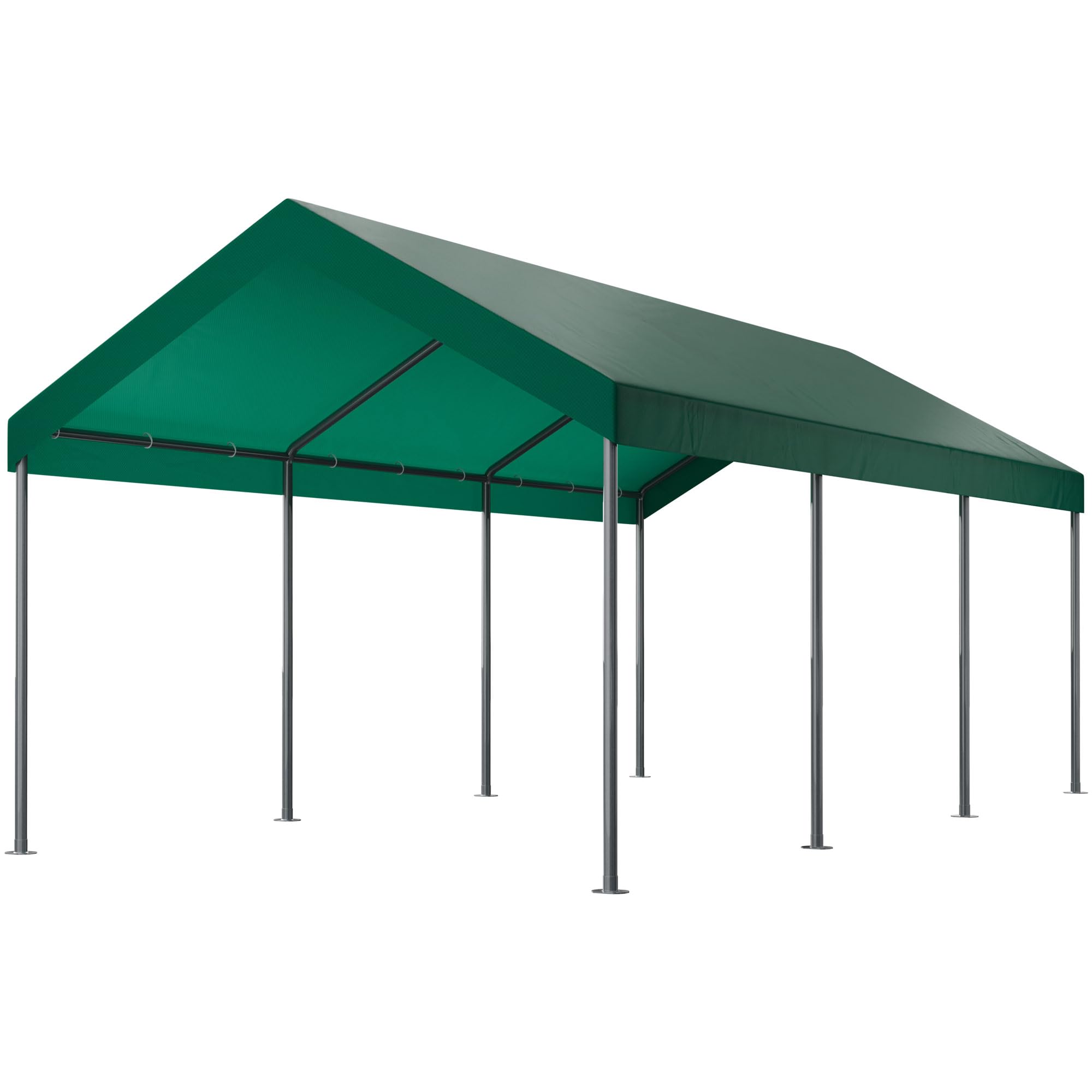 10x20 Ft Shintenchi Heavy-Duty Carport