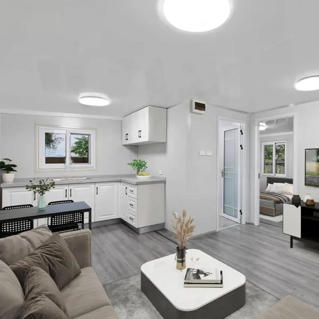 20x40 FT Prefab Foldable Tiny Home