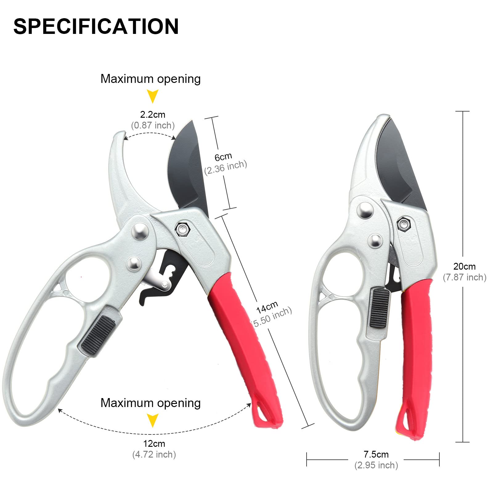 German Steel Pruning Shears