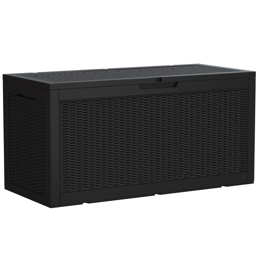 Devoko 100-Gallon Resin Deck Box