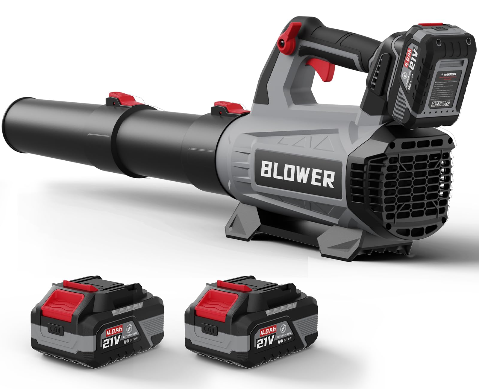 21V Cordless Leaf Blower, 630CFM/160MPH