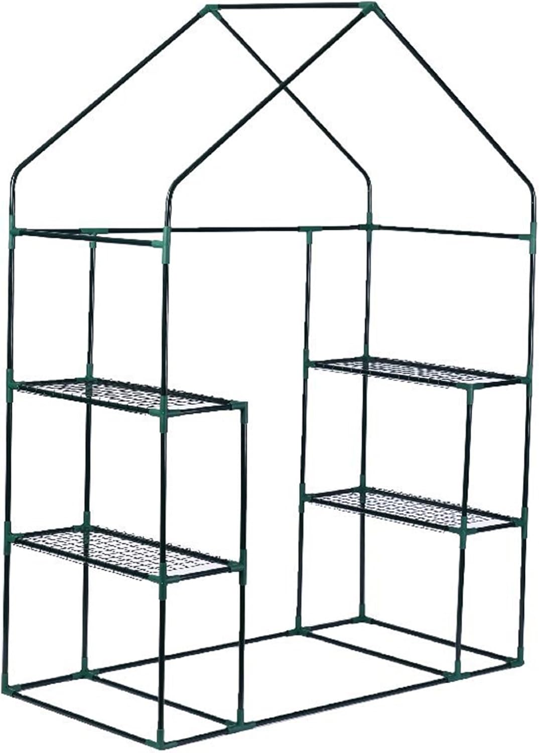 Walk-in Portable Greenhouse with Shelves