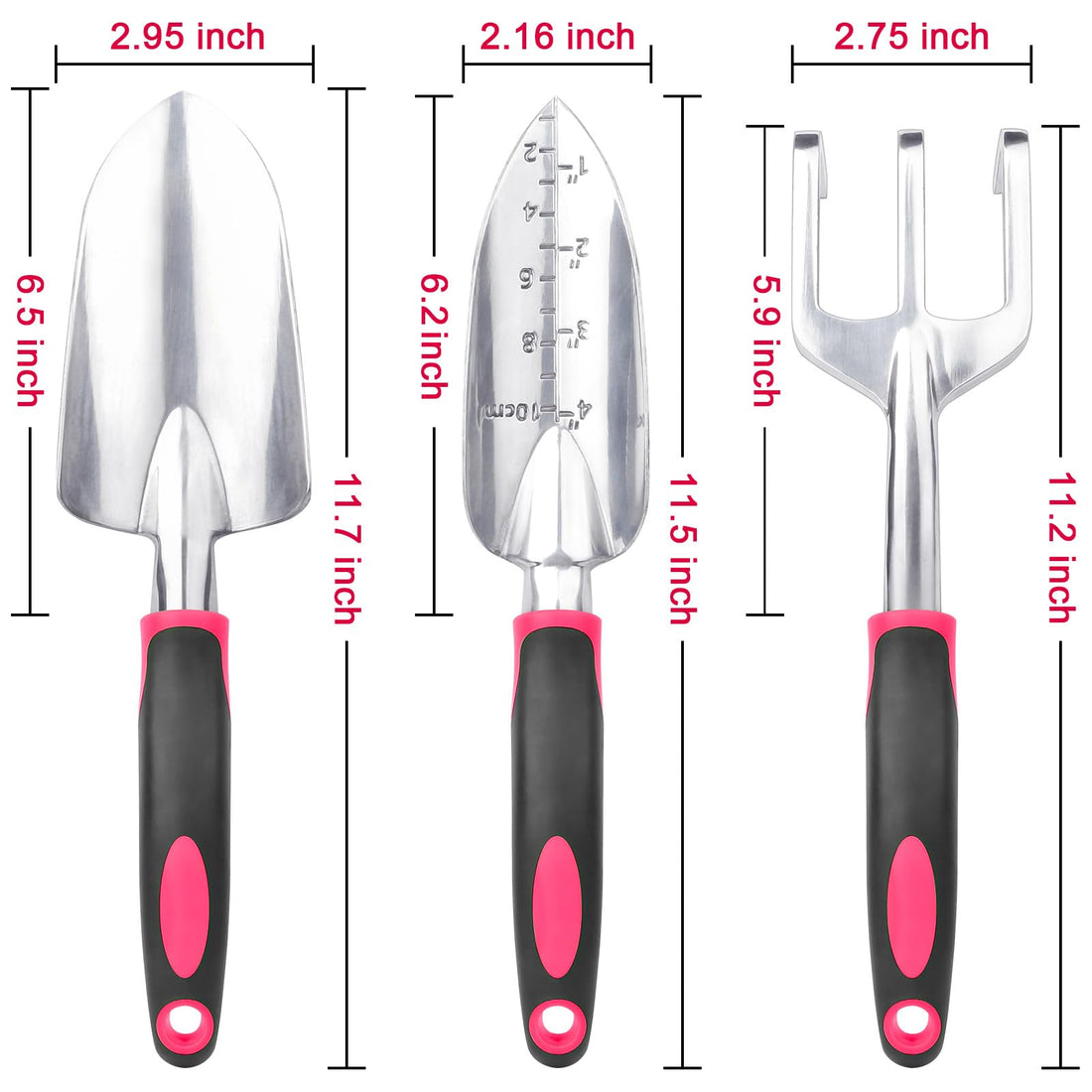3-Piece Heavy Duty Garden Tools Set