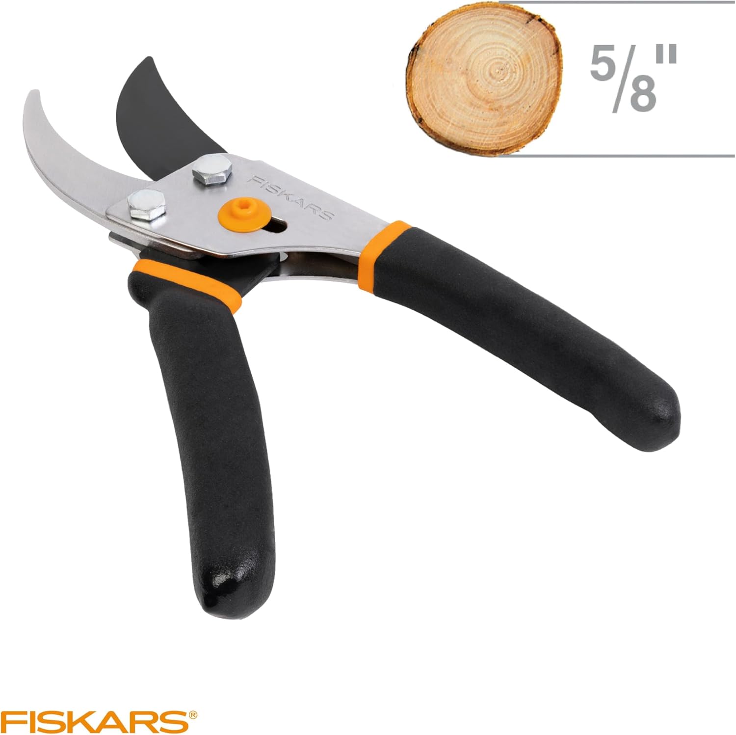 Fiskars 5/8" Bypass Pruning Shears