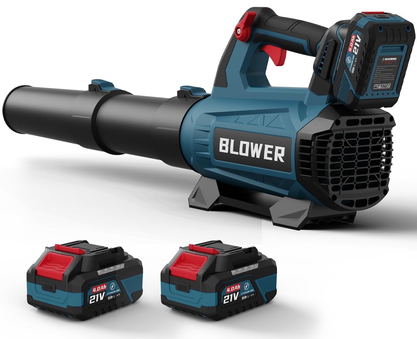 21V Cordless Leaf Blower, 630CFM/160MPH