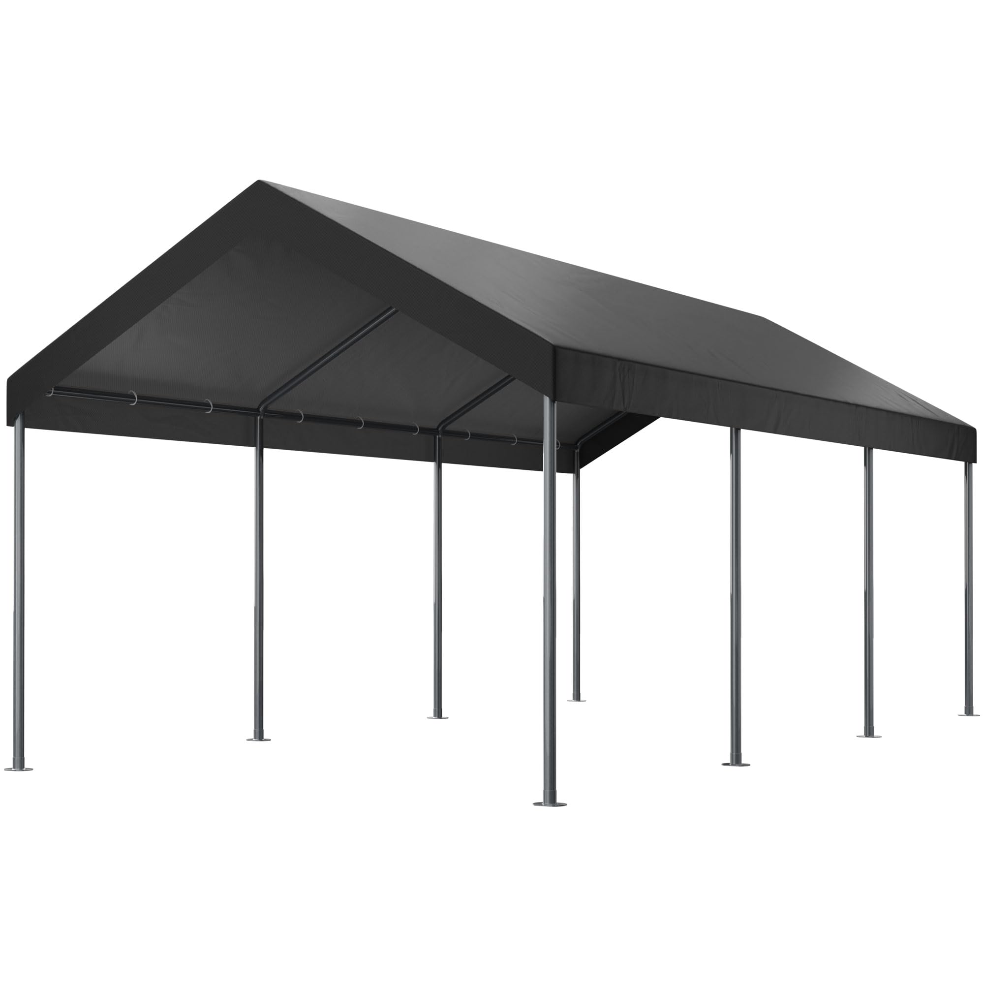 10x20 Ft Shintenchi Heavy-Duty Carport