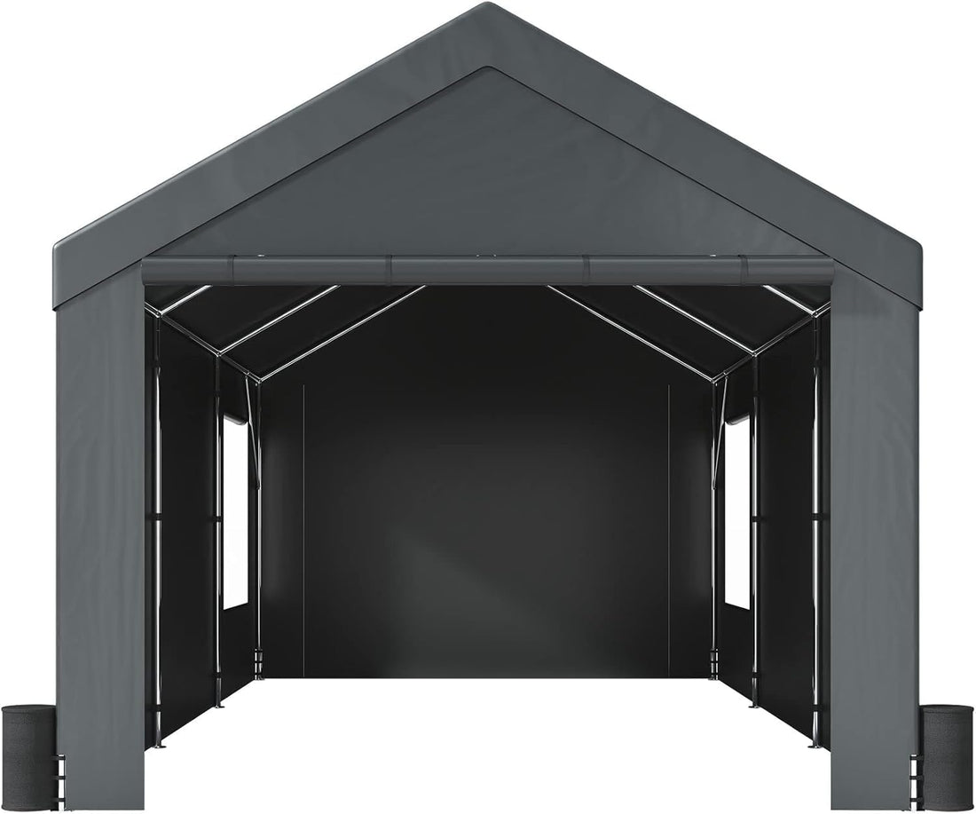 Auraway 12x20 Ft Heavy-Duty Carport