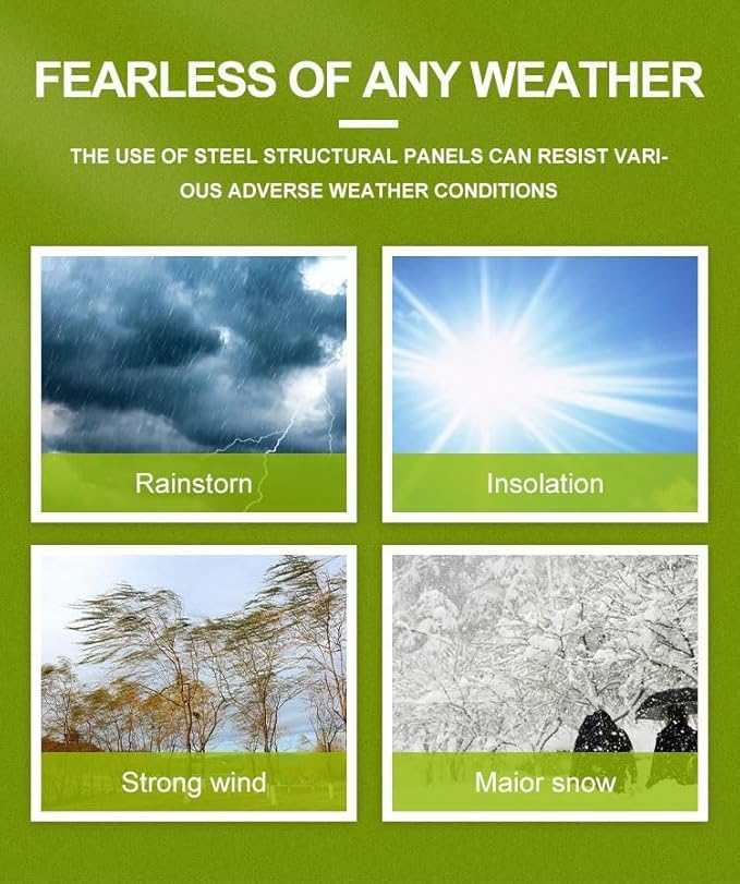 20x40 FT Prefab Foldable Tiny Home