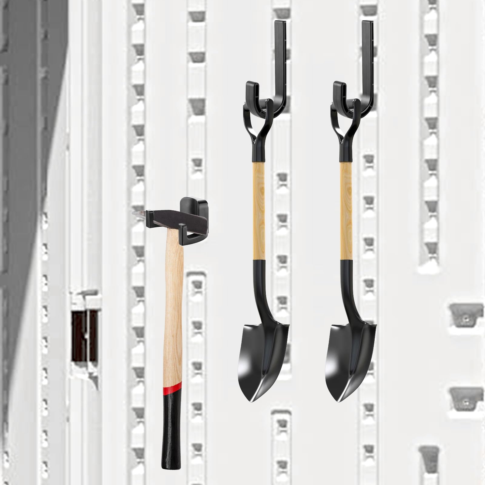 6-Pack Shed Hooks for Storage & Organization