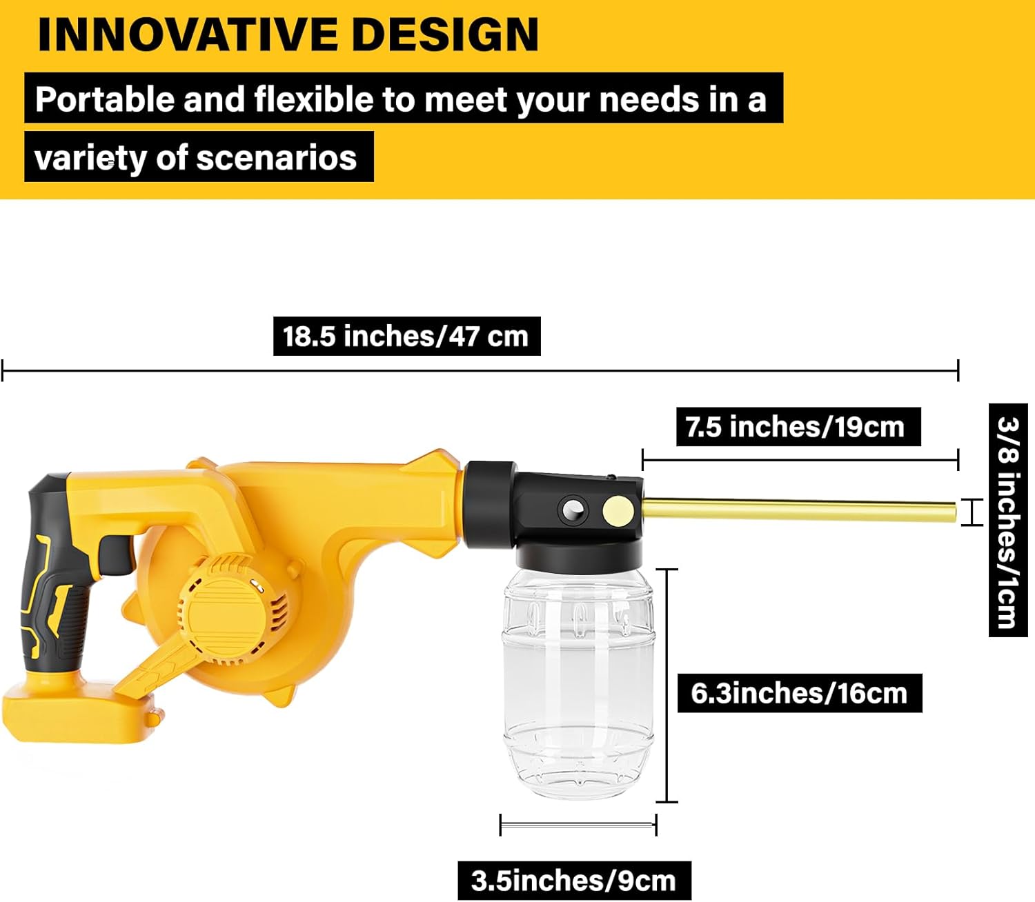 1L Garden Duster for DeWalt 20V