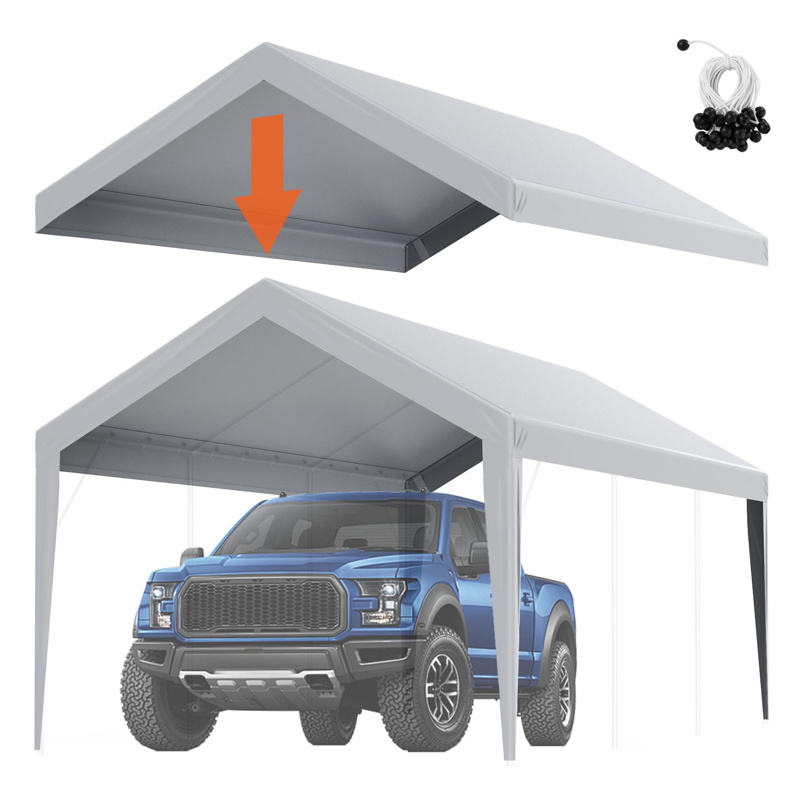 10x20 Ft VEVOR Heavy-Duty Carport