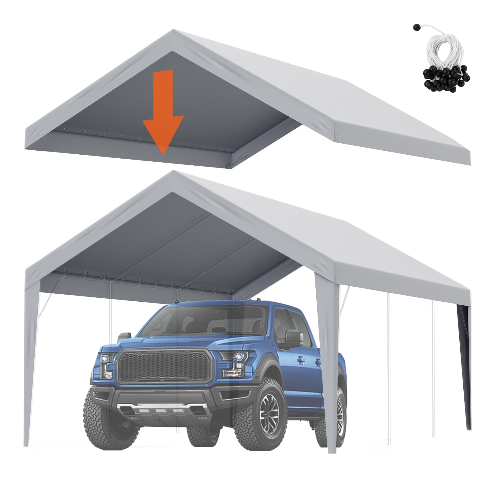 10x20 Ft VEVOR Heavy-Duty Carport
