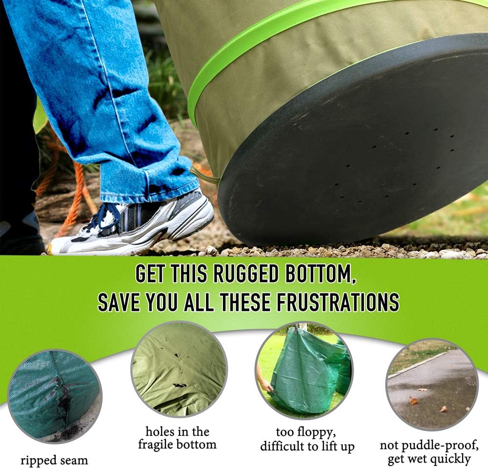 Colwelt 47-Gal Collapsible Garden Bag