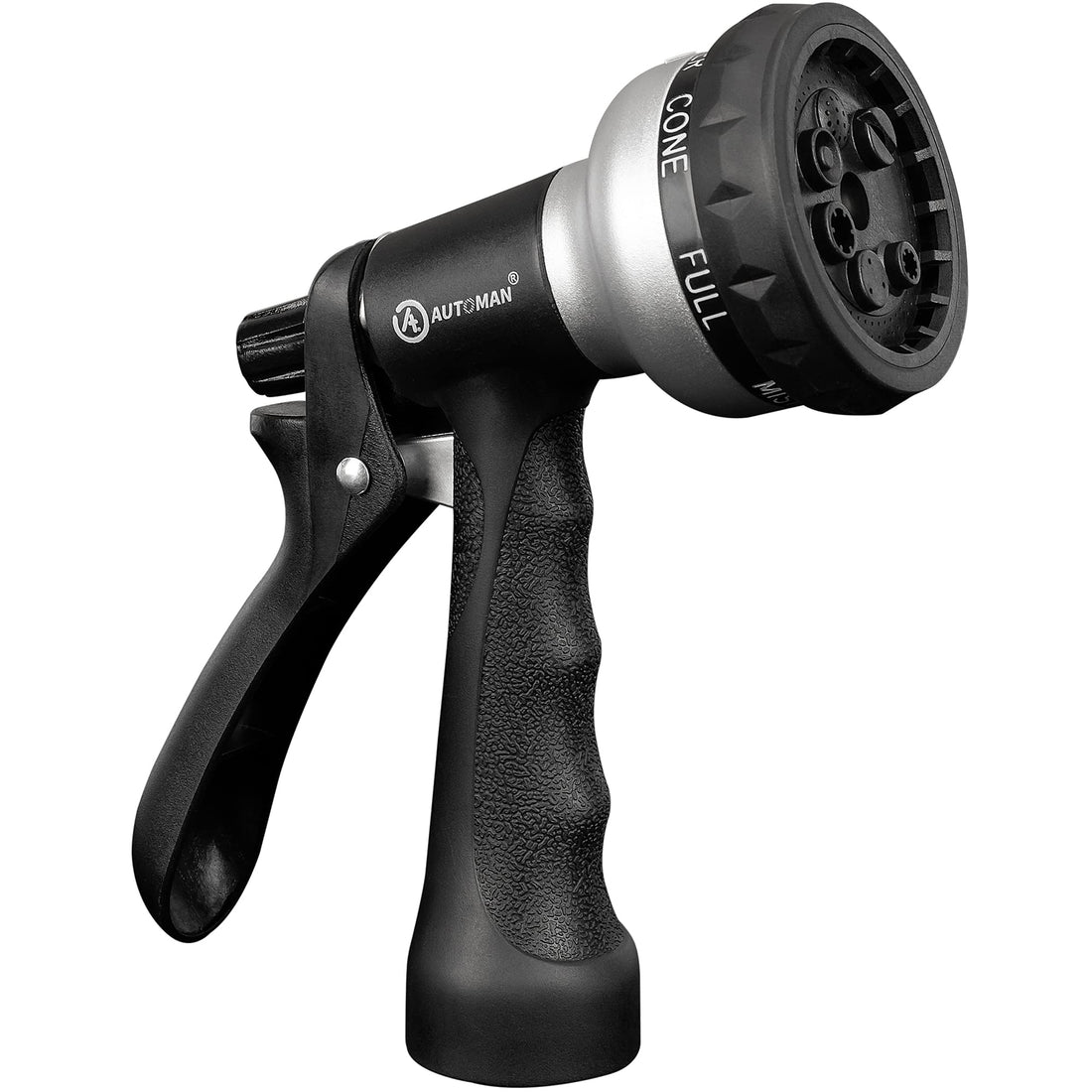 AUTOMAN Garden Hose Nozzle, 7-Pattern Spray