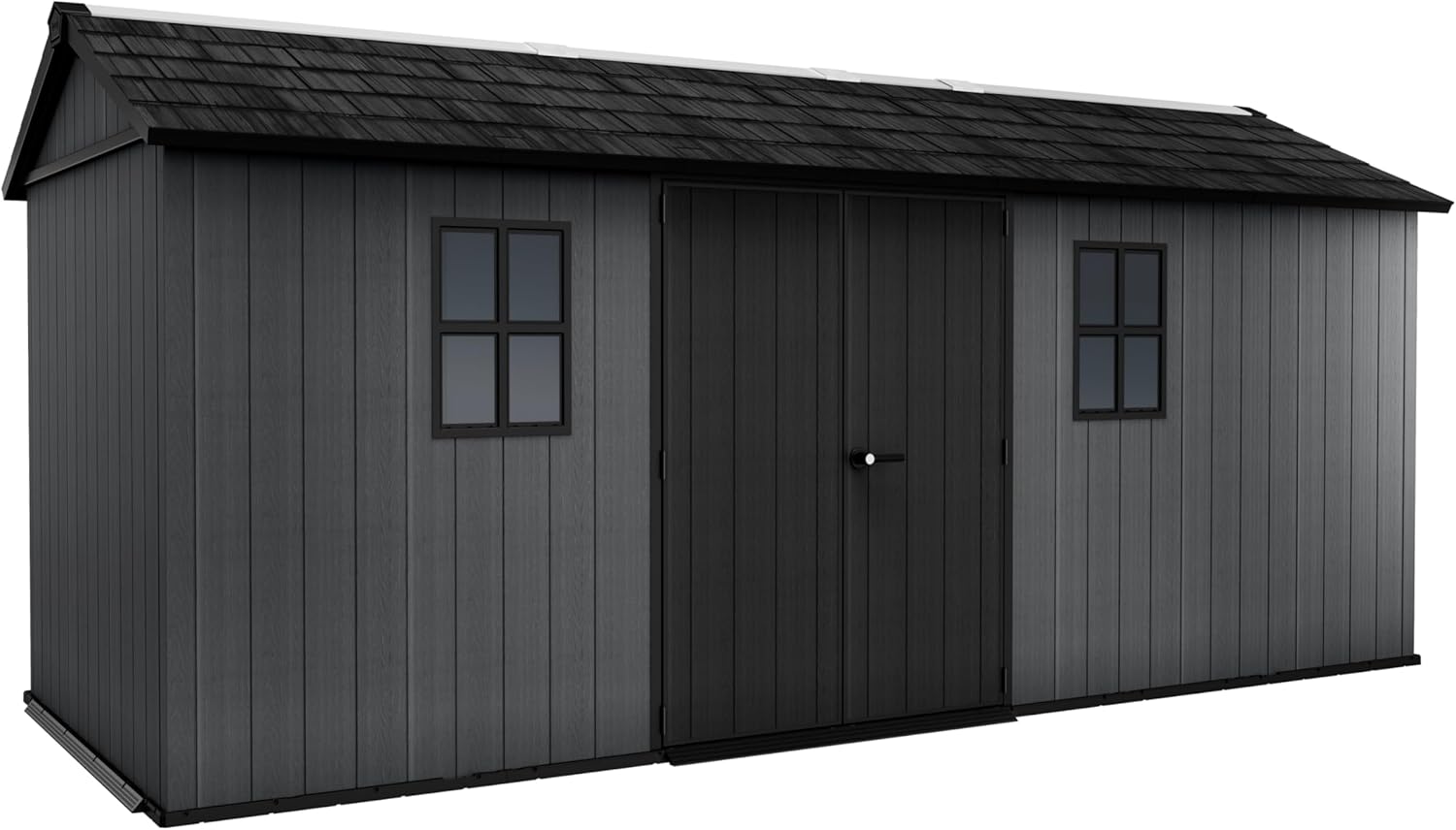 Keter Newton Plus 7.5x17 Ft Outdoor Storage Shed