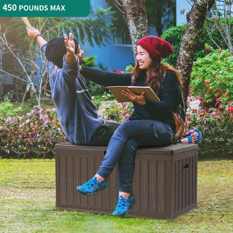 YITAHOME 260-Gallon Double-Wall Deck Box