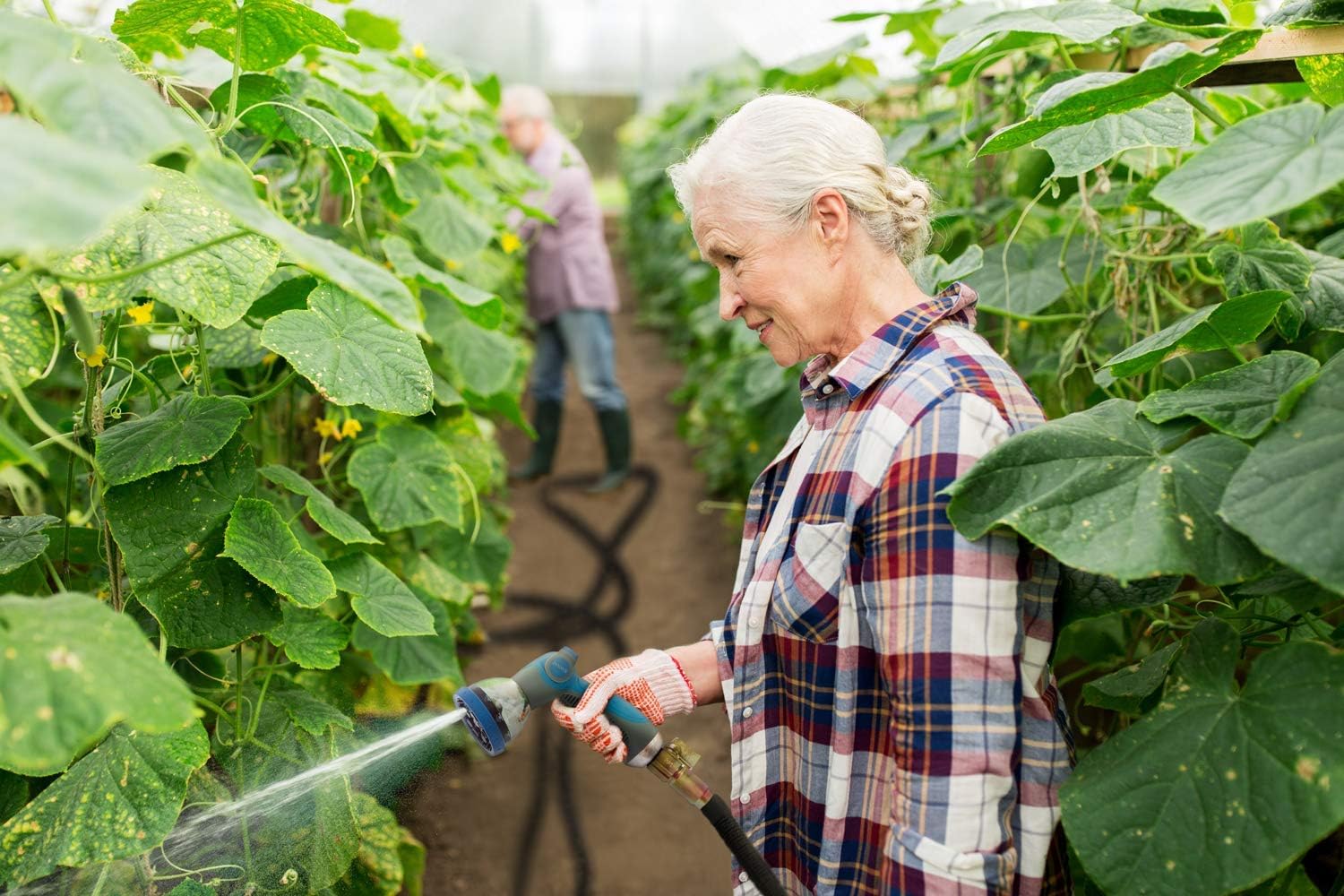 "INNAV8 Hose Nozzle – 10 Patterns, Easy Thumb Control"