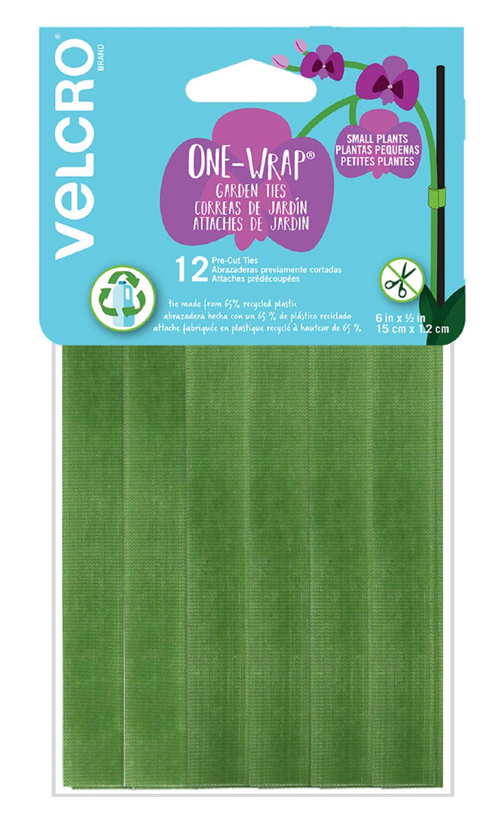 VELCRO Plant Ties, 75ft Green Tape