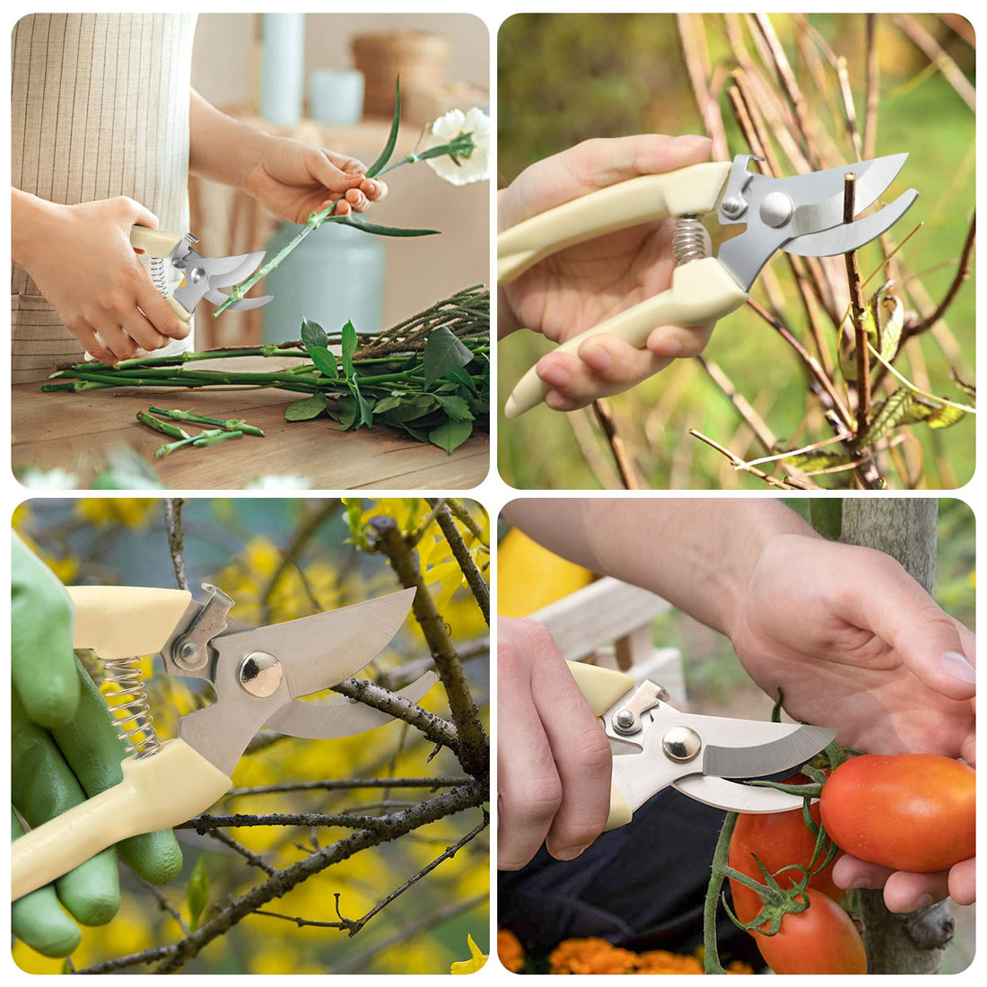 German Steel Pruning Shears