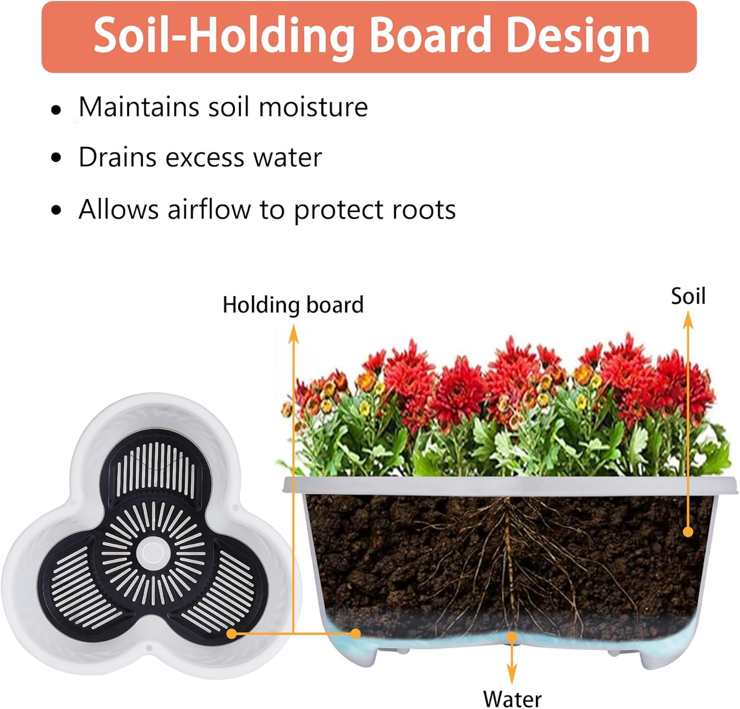 VECELO 5-Tier Vertical Planter