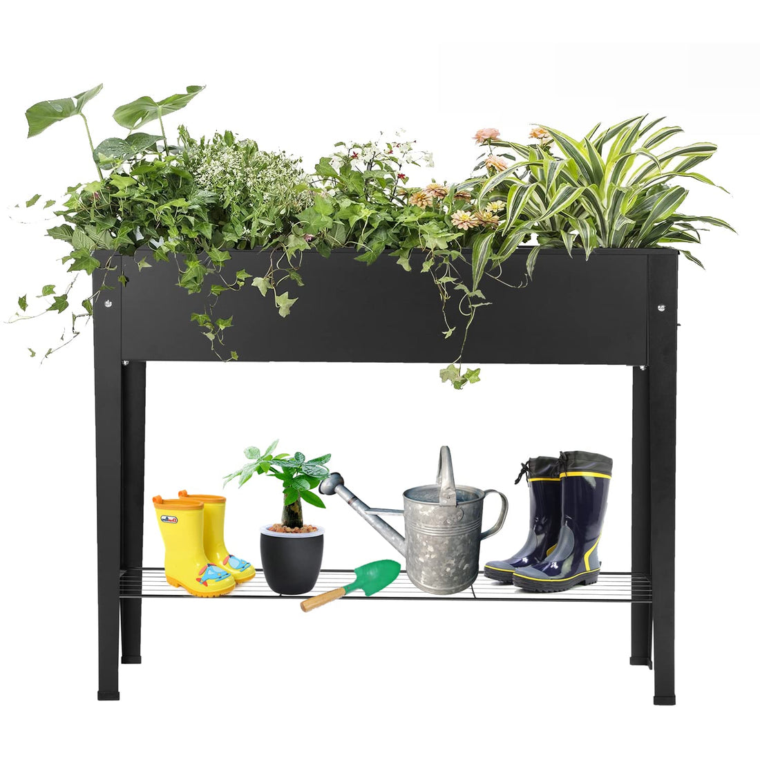 Piksedo Raised Metal Garden Bed