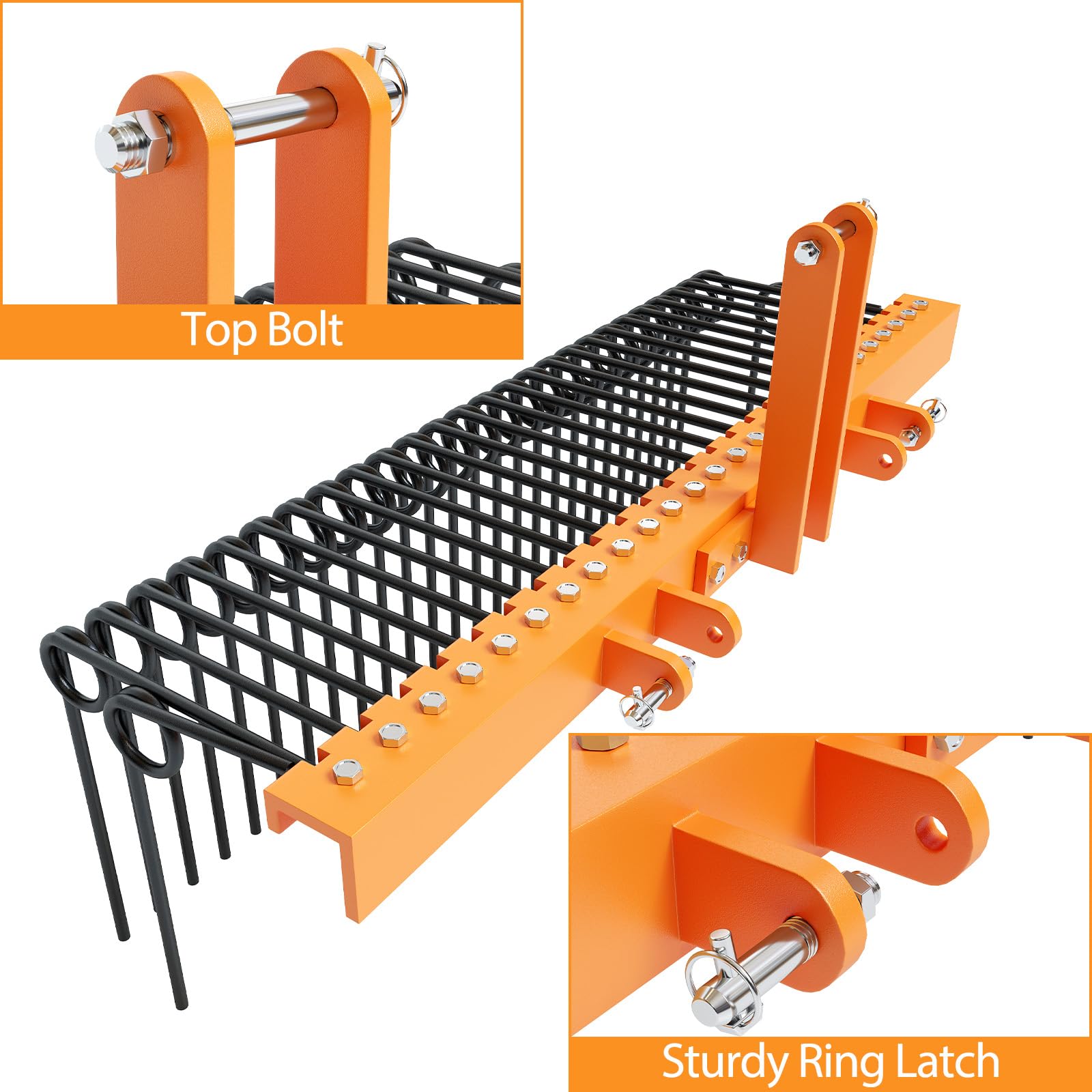 60" 3-Point Tractor Rake