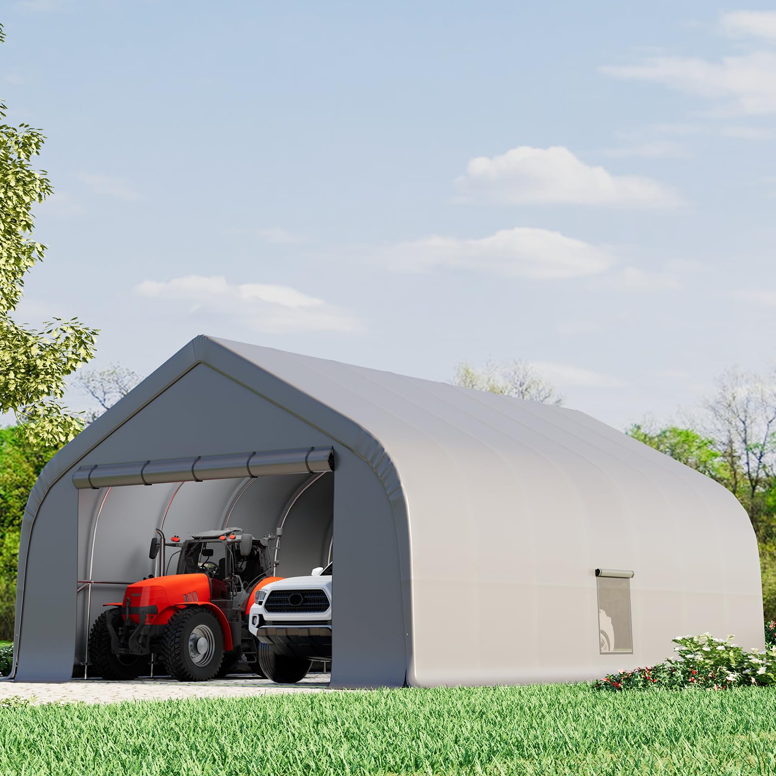 20x30 Ft EROMMY Heavy-Duty Carport