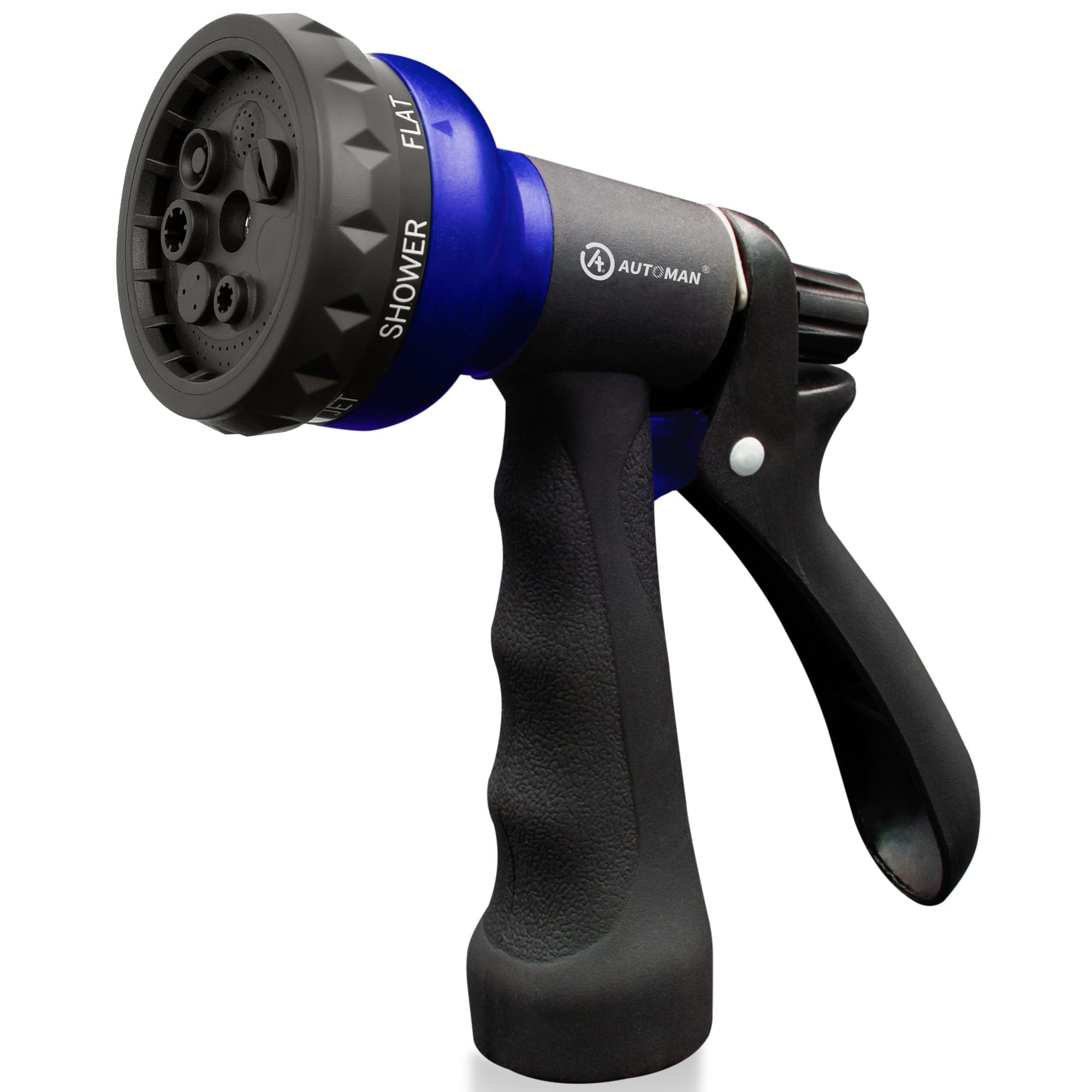 AUTOMAN Garden Hose Nozzle, 7-Pattern Spray