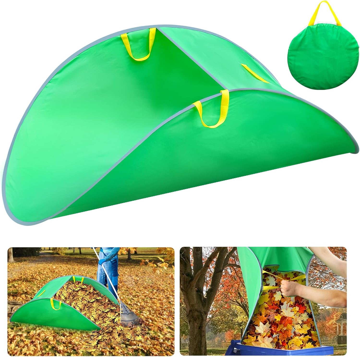 "Foldable Leaf Collector Bag" ✅