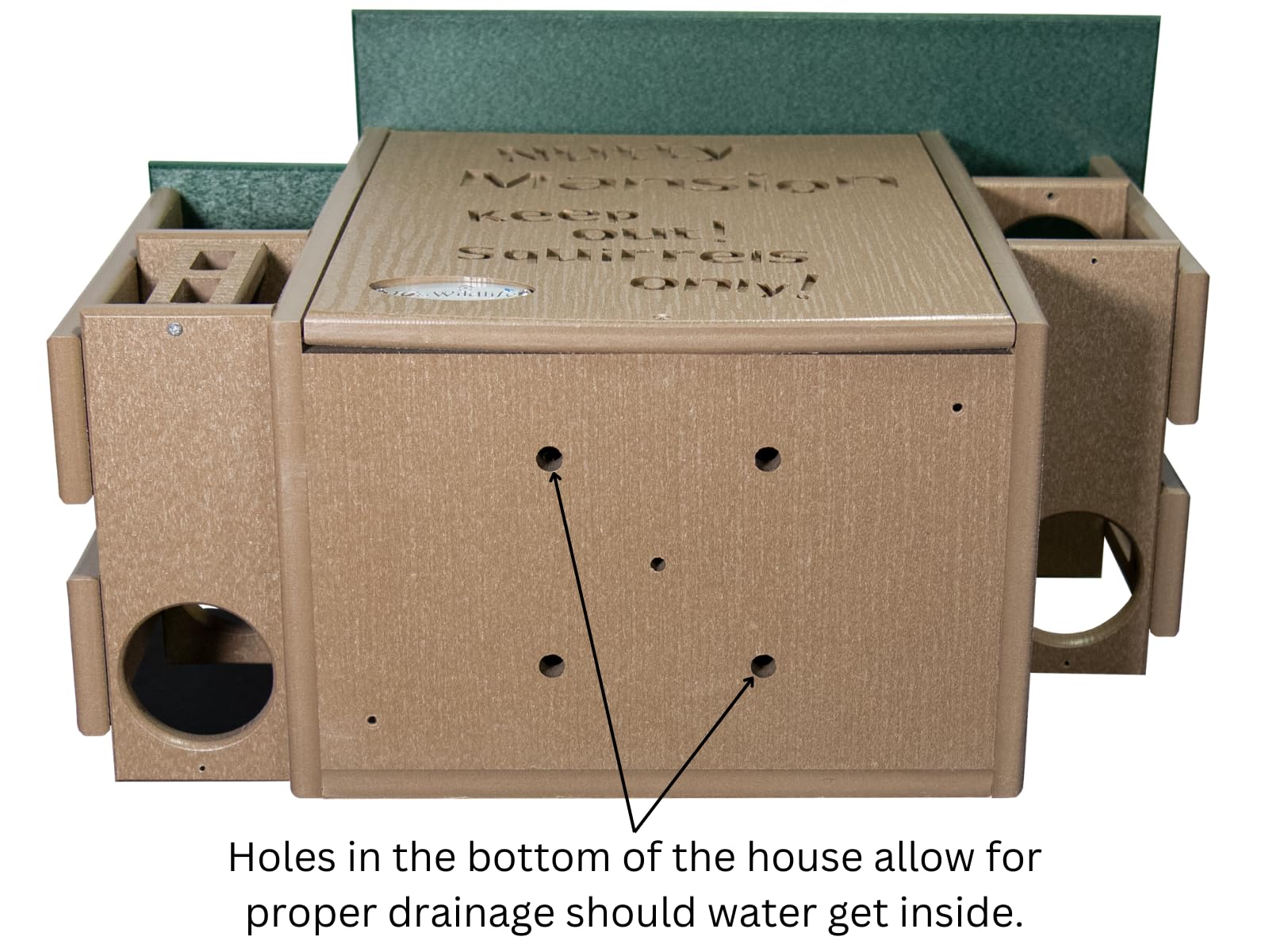 JCS Wildlife Nutty Mansion Squirrel House