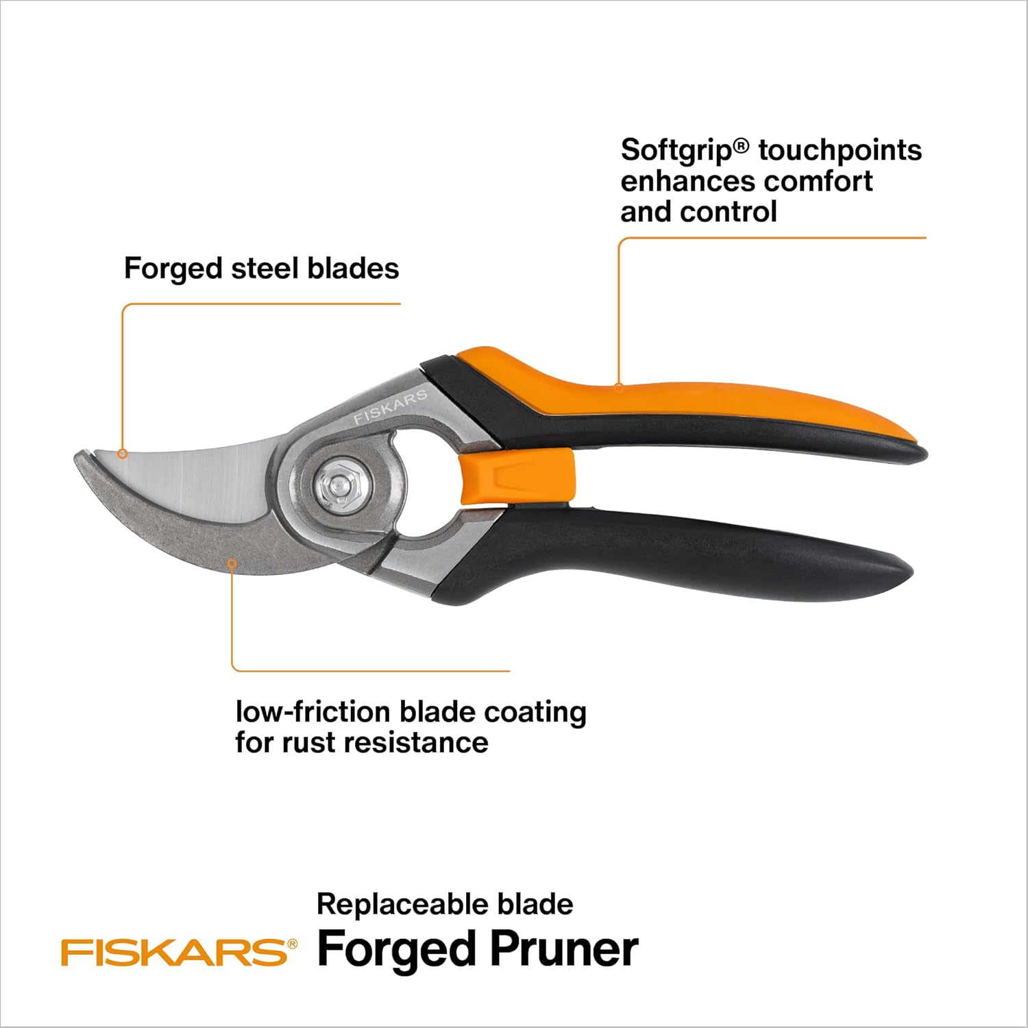 Fiskars 5/8" Bypass Pruning Shears
