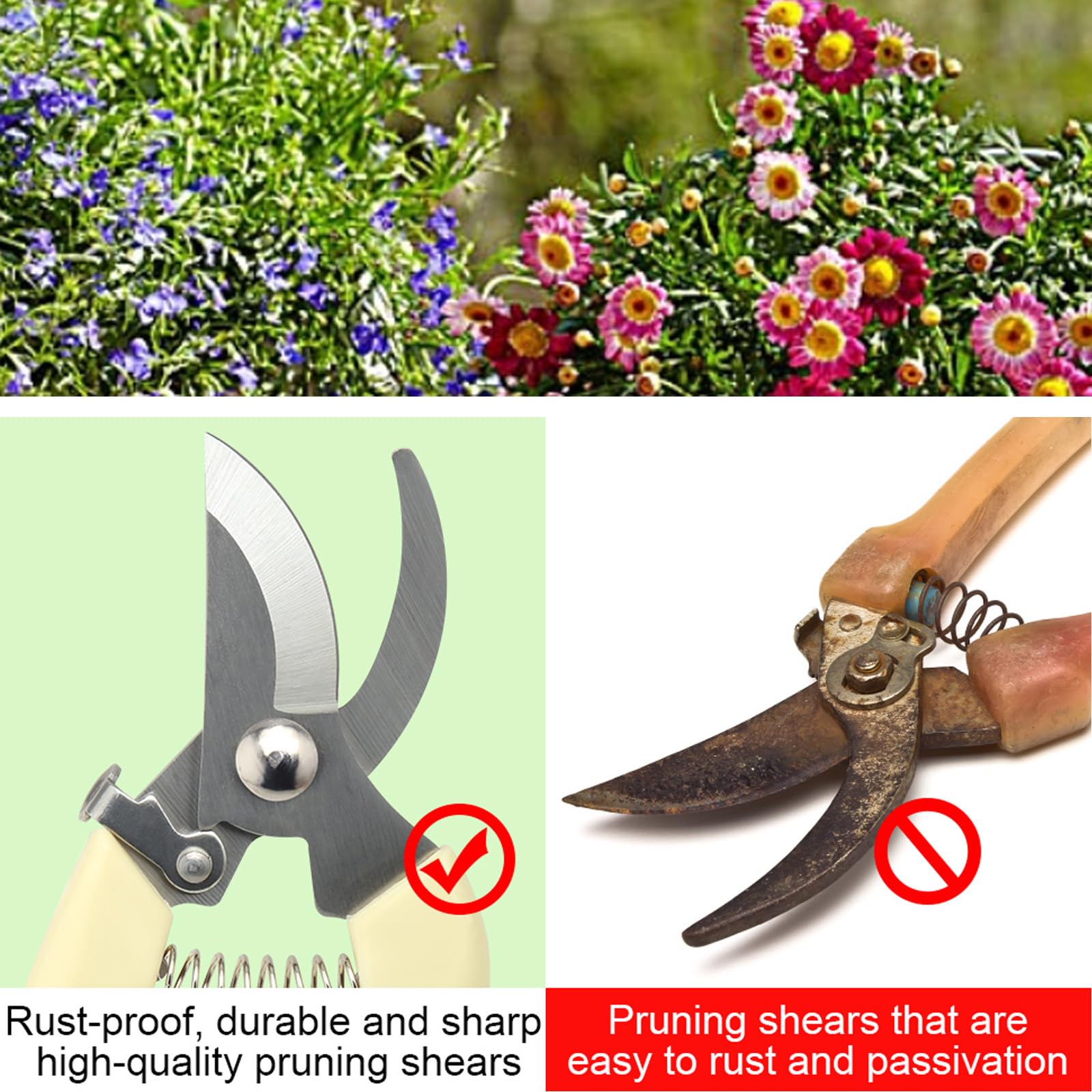 German Steel Pruning Shears