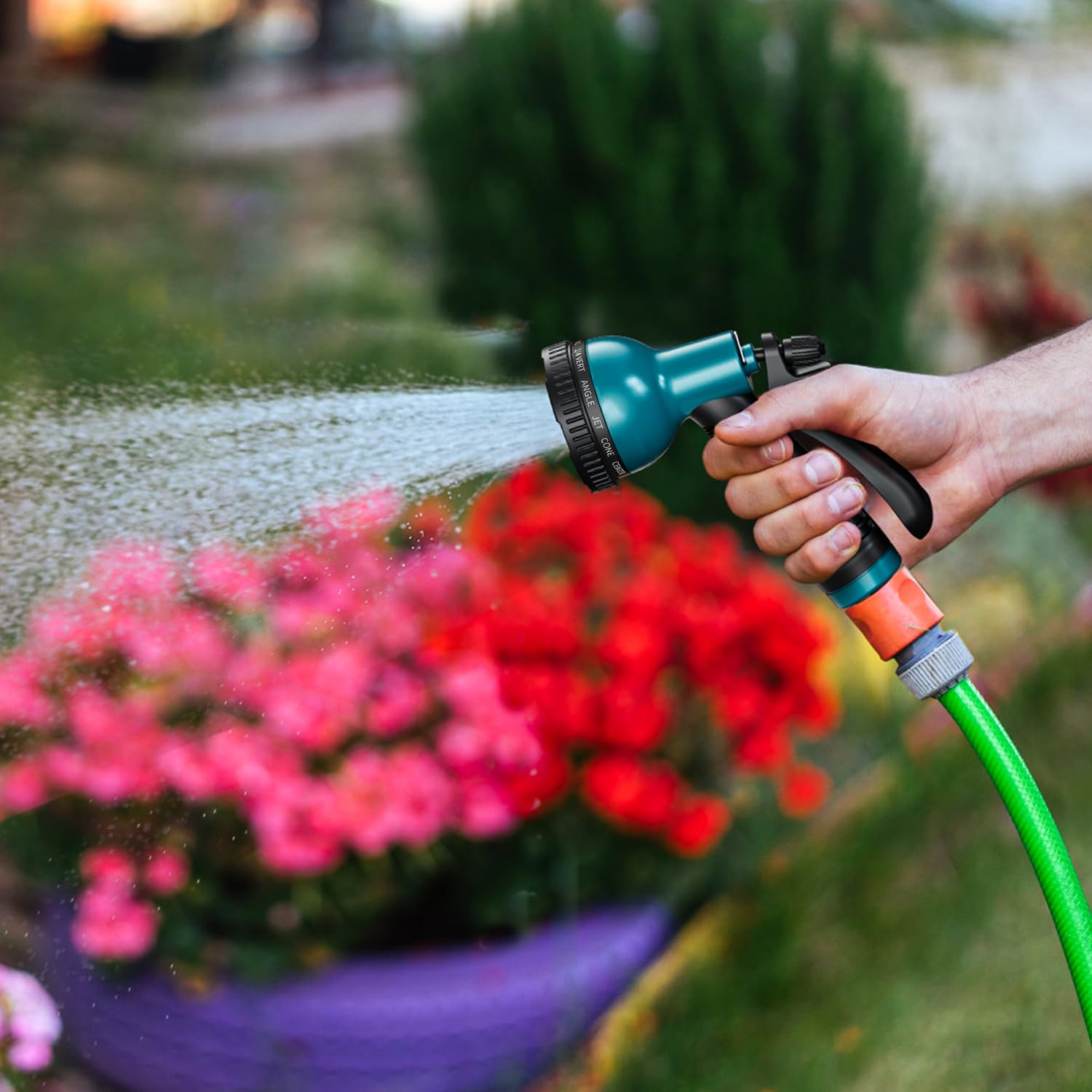 Heavy Duty Hose Nozzle Sprayer, 2 Pack