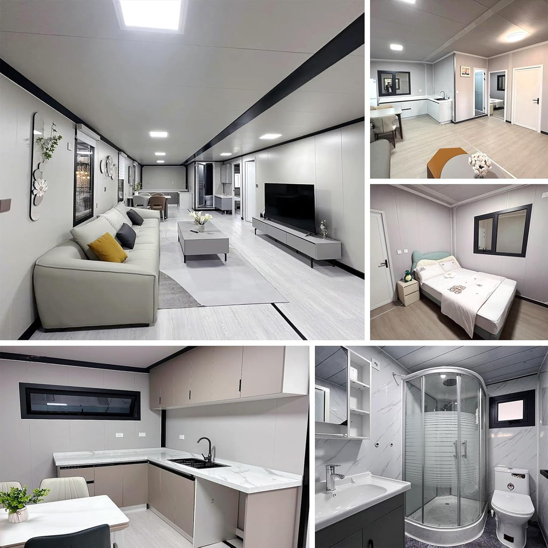 20x40 FT Prefab Foldable Tiny Home