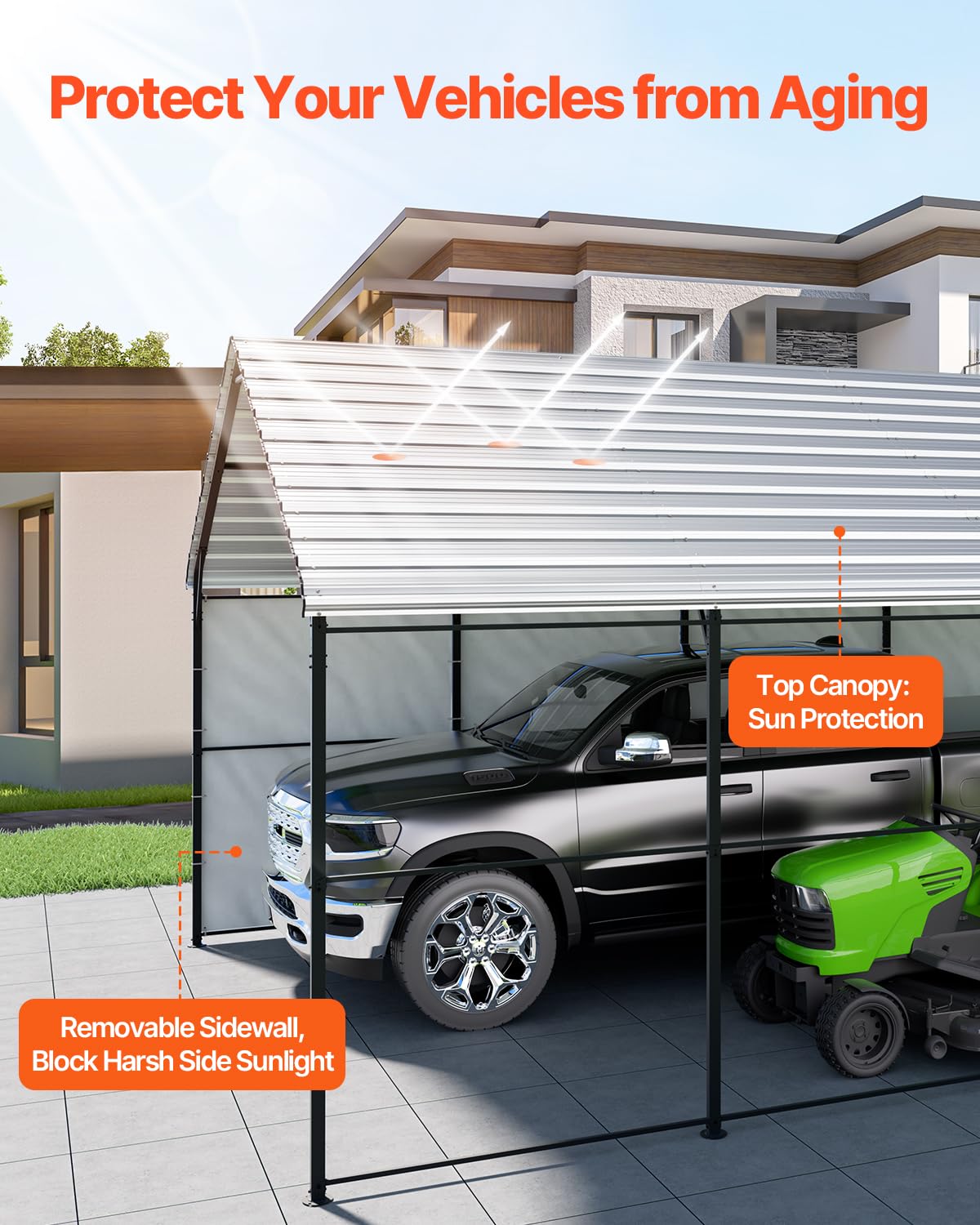 10x20 Ft VEVOR Heavy-Duty Carport